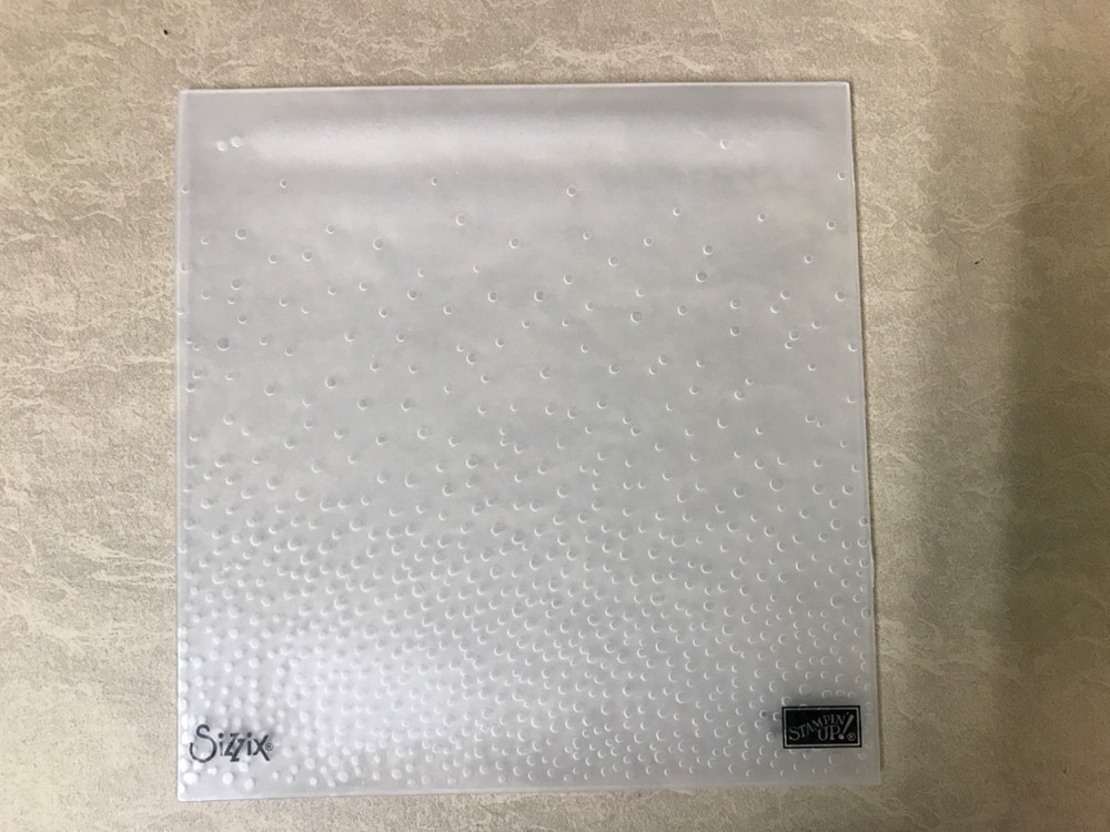 Stampin'Up! Textured Impressions SOFTLY FALLING Embossing Folder