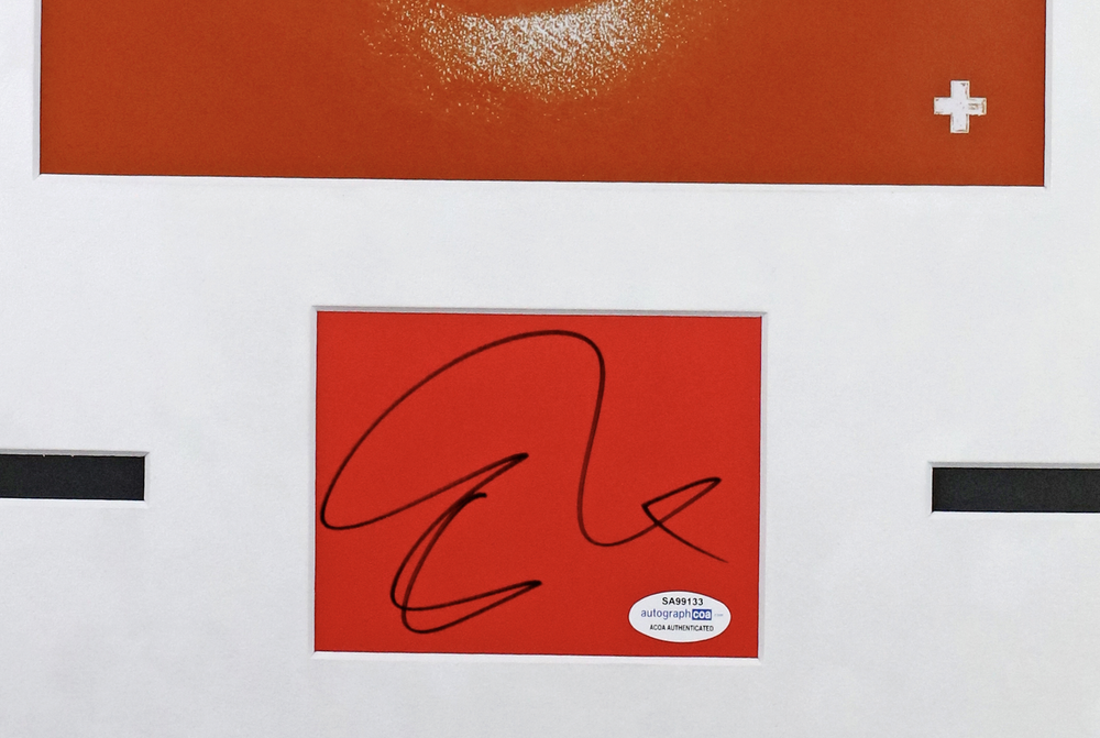 Ed Sheeran "Plus" + AUTOGRAPH Signed Custom Framed 16x20 Photo Display ACOA