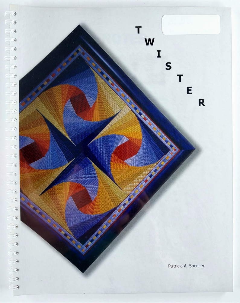 Twister Needlepoint Pattern By Patricia Spencer 2003 Book