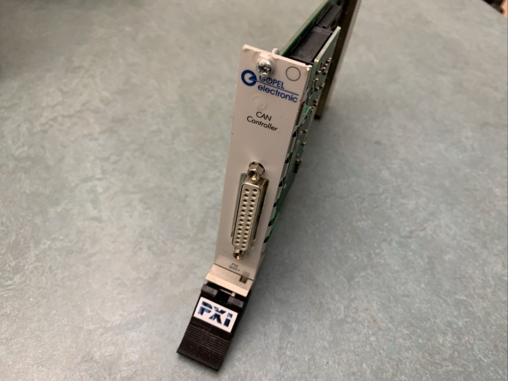 GOPEL electronic PXI 3051 CAN controller plugin