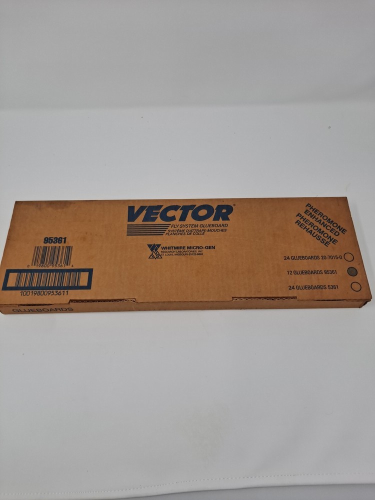 New Vector Fly System Glue Board 95361  12 Pack
