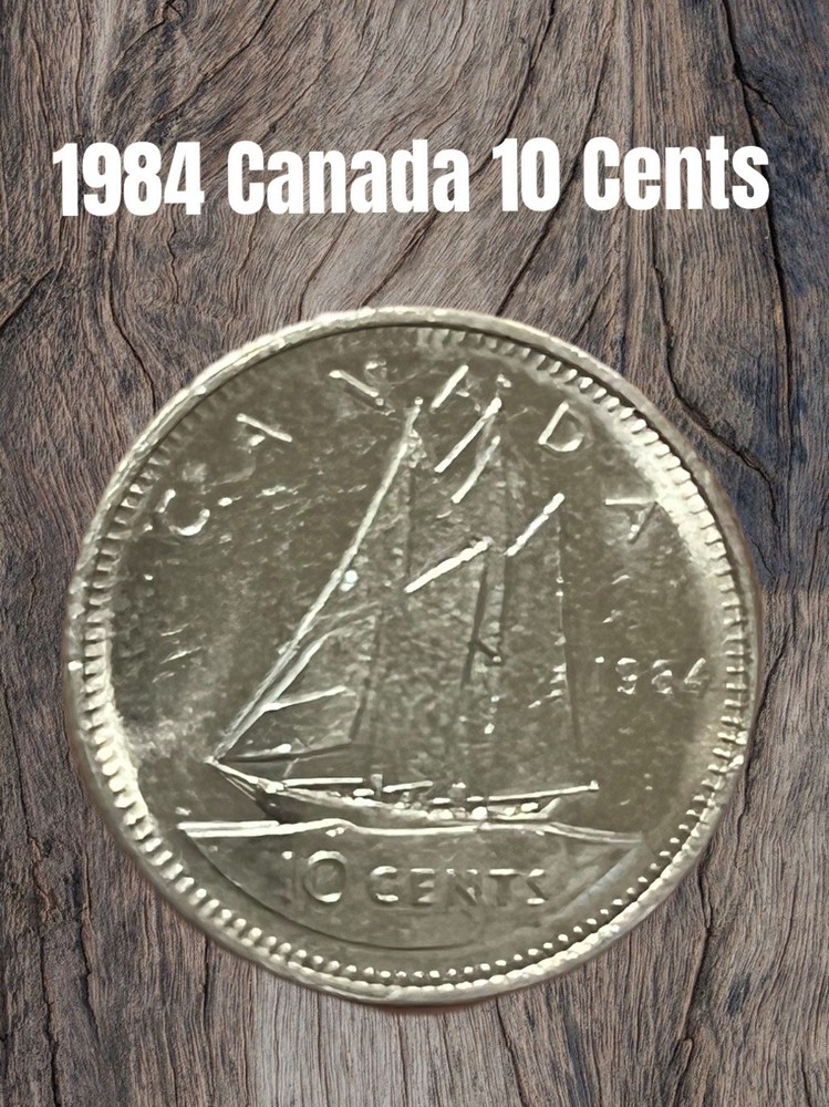 1984 Canada 10 cent Dime