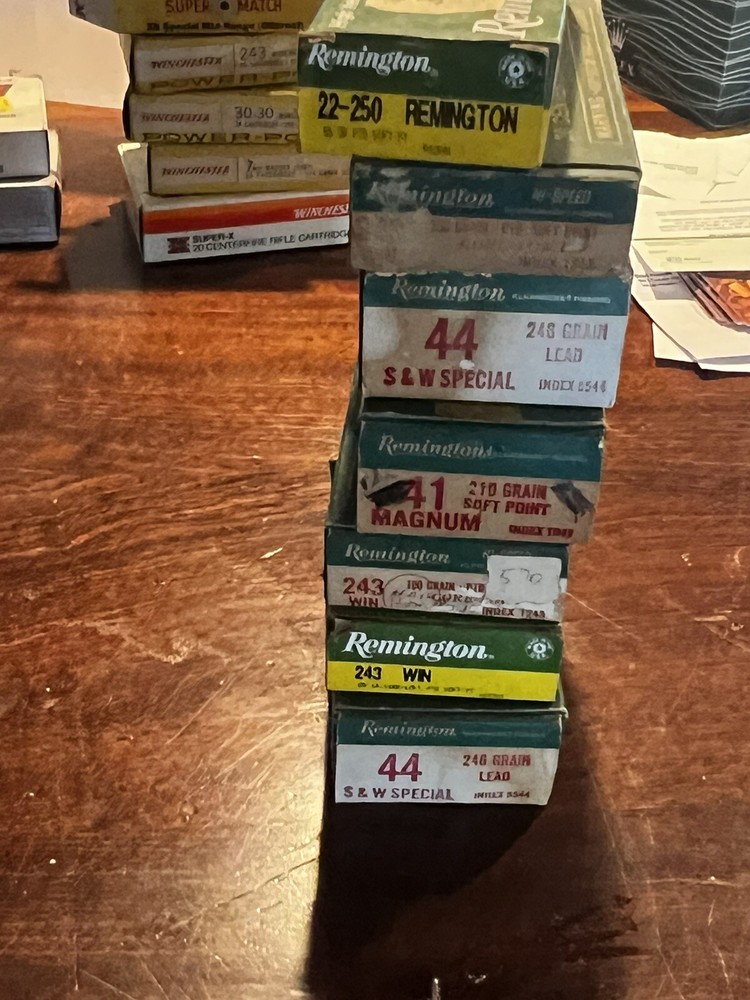 antique remington ammunition boxes