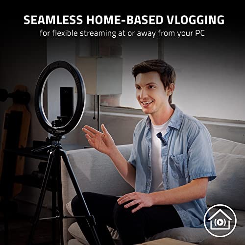 Razer Seiren BT Bluetooth Microphone for Mobile Streaming Android/iOS - BLACK