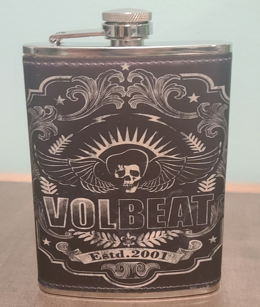 King Diamond: Them 8 oz flask custom made NEW