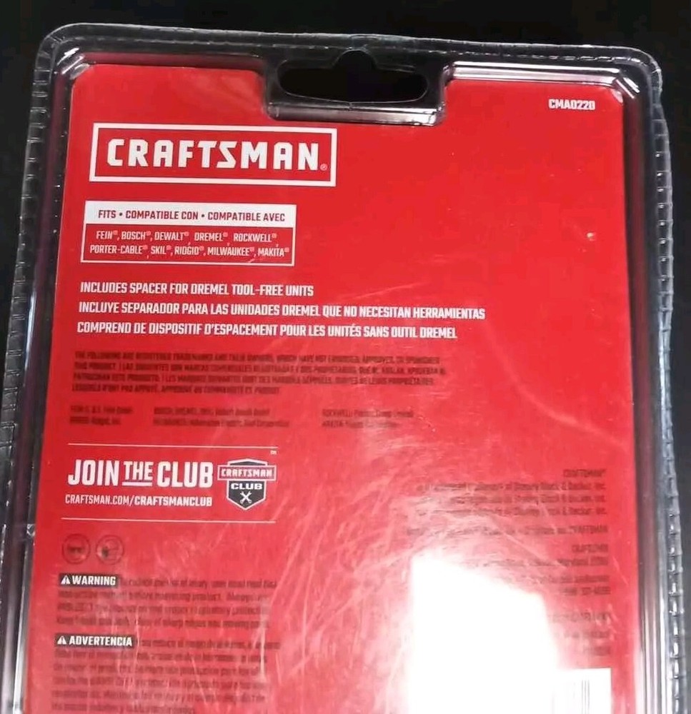 CRAFTSMAN Oscillating Tool Sanding Pad (CMAO220)