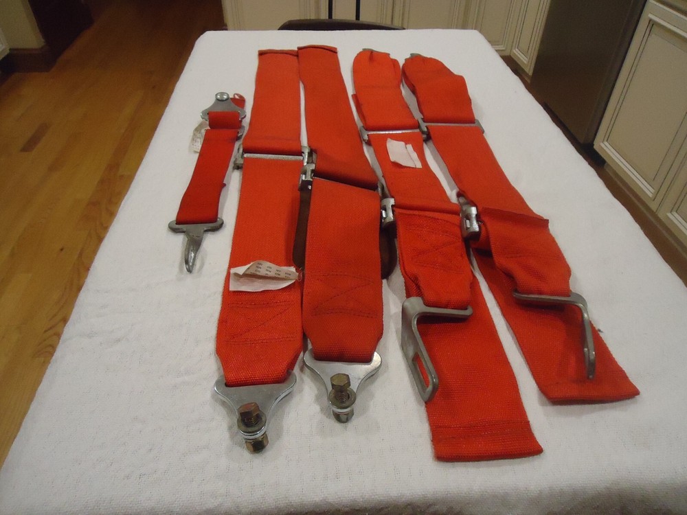 JAZ RACING SEAT BELTS RED