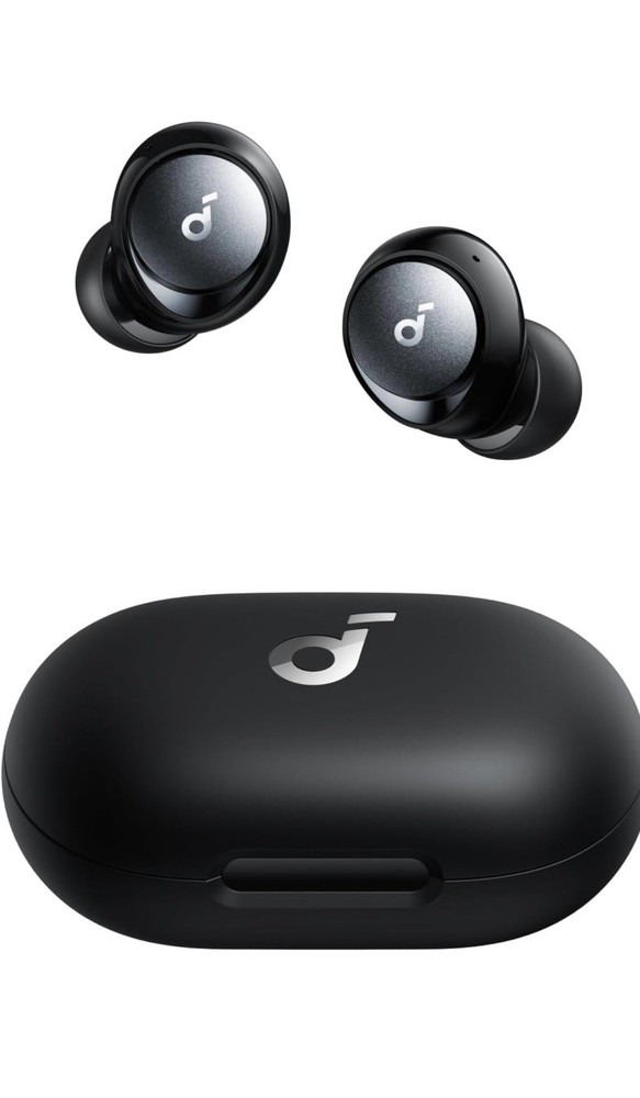 soundcore Space A40 Wireless Bluetooth In-Ear Earbuds Black with Charging Case