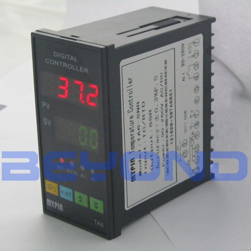 TA series automatic PID adjtment temperature controller meter TA6-SNR
