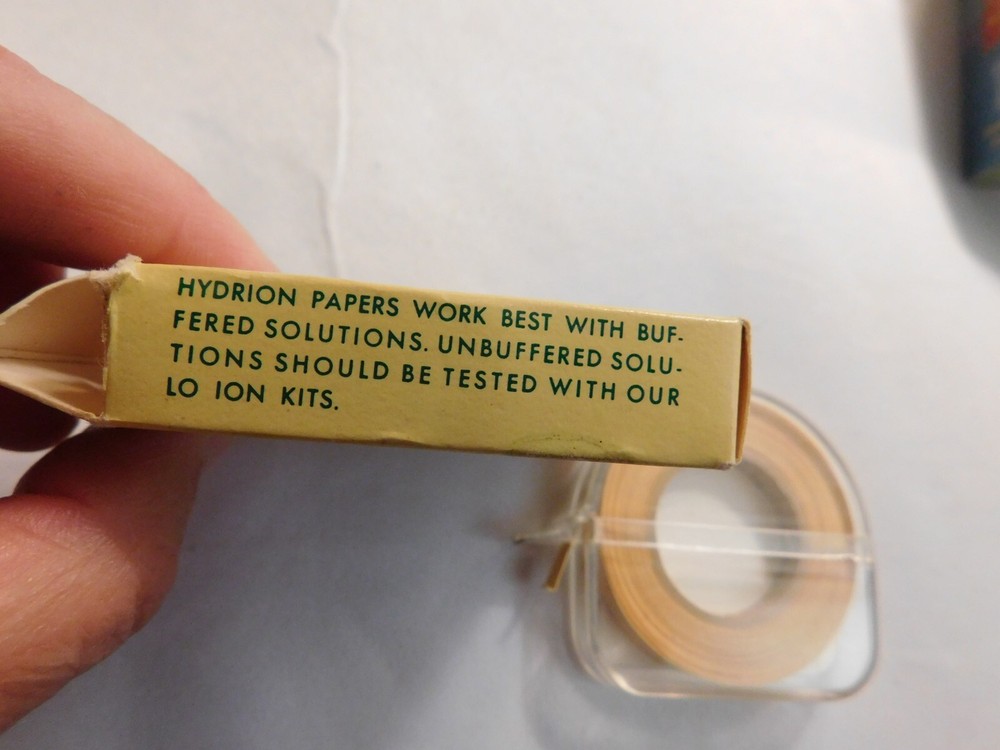 pHydrion Paper Roll Dispenser 4-9 Micro Essential Laboratory