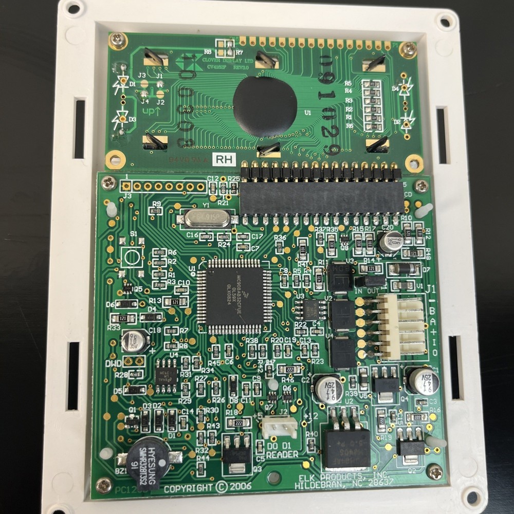 Elk M1KP2 LCD Low Profile Programmable Keypad