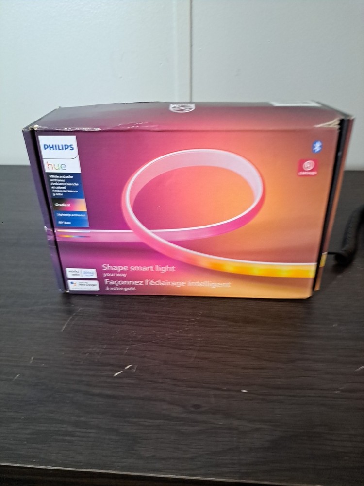 Philips Hue 80" Bluetooth Gradient Ambiance Shape Smart Lightstrip