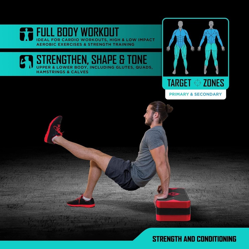 RBX Fitness Step Multi Level Platform