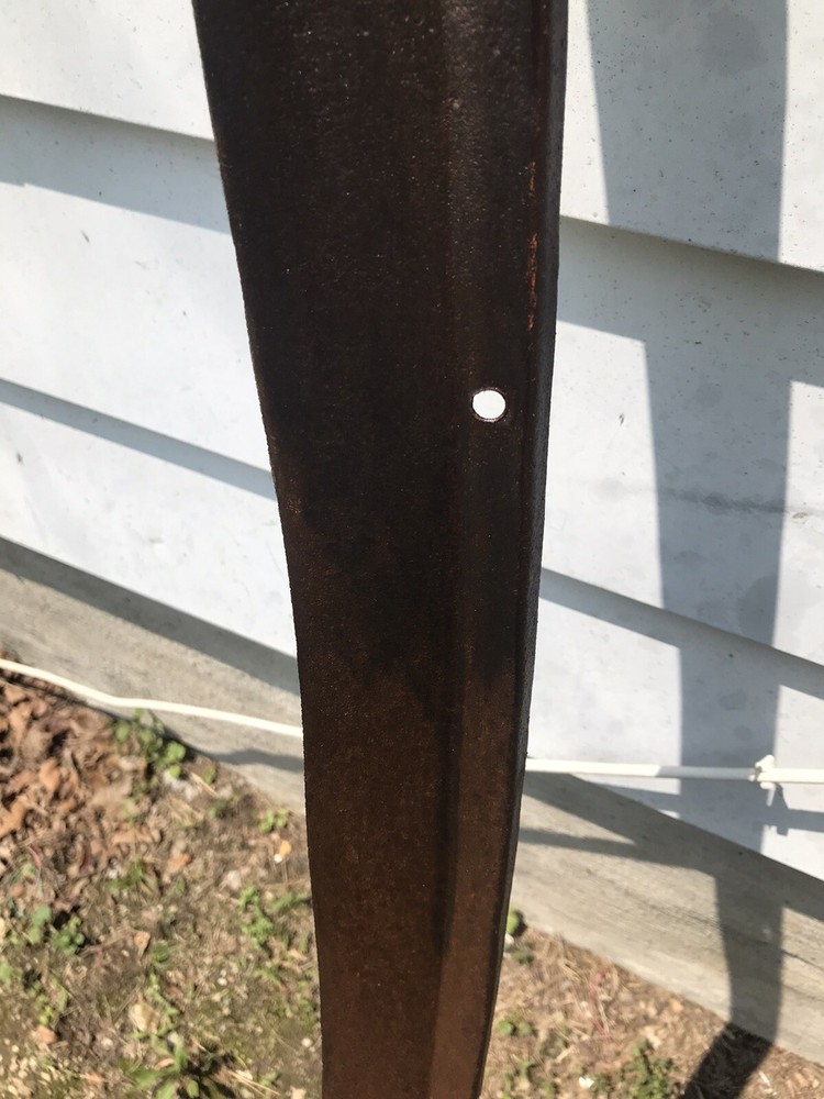 Antique Sickle Blade Cast Iron 47”Long Needs Sharpening