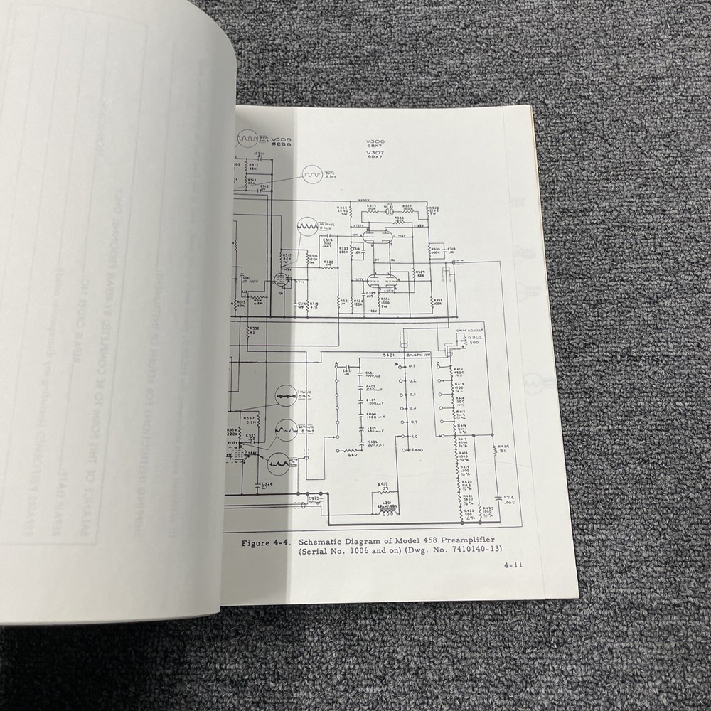 Kintel COHU Model 458 Preamplifier Digital Voltmeter Operating Instruction