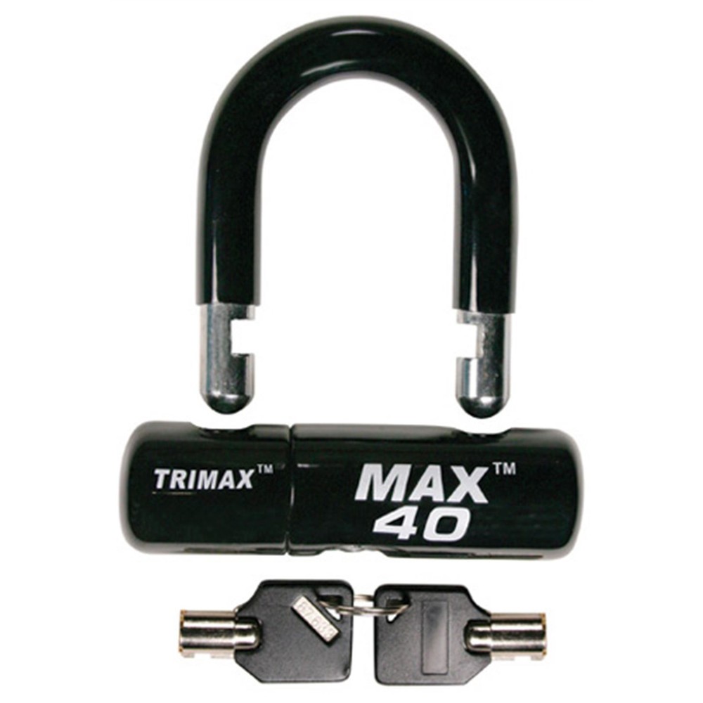 Trimax U-Lock Disc Lock - Black MAX40BK