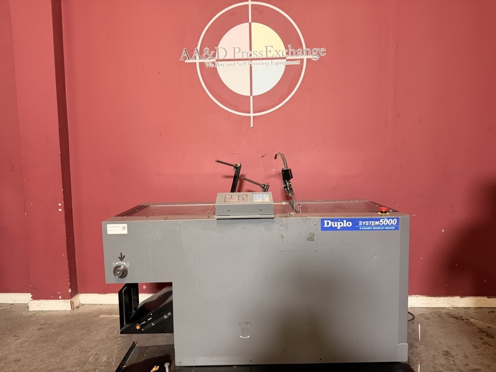 Duplo system 5000 bookletmaker