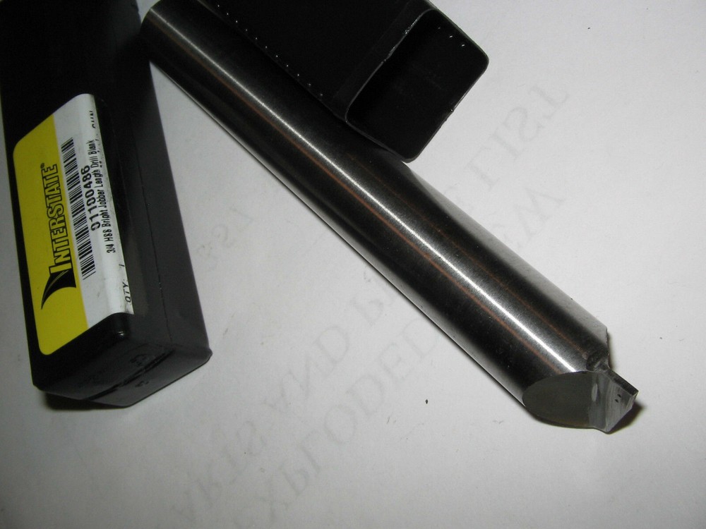 Interstate, 3/4" x 6” Drill Blank/.060” Ground Groover End