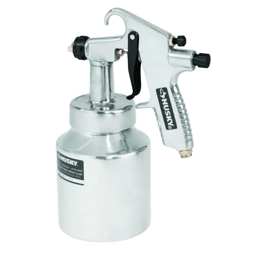 Spray Gun Three Finger Trigger Siphon Feed General Purpose