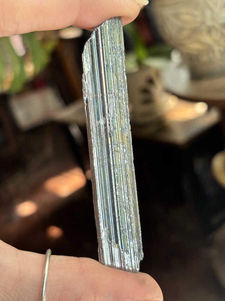 3.4" Flashy Stibnite Shard 20grams