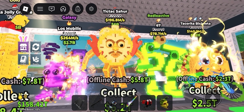 Selling rare brainrots $10 - $50