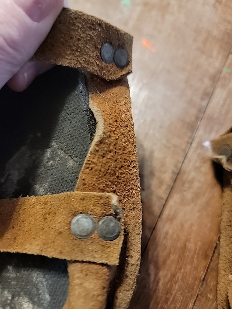 Vintage Leather Knee Pads