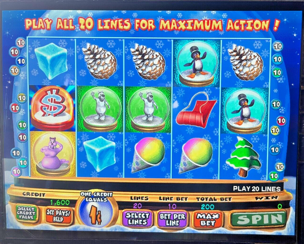 IGT I-game Snow Globes Software