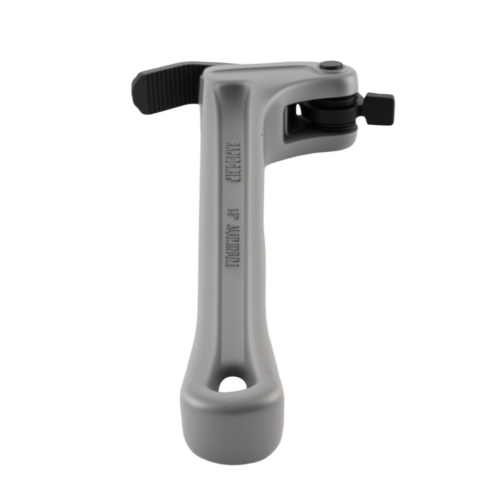 18" Lightweight Aluminum Pipe Wrench Self-Locking Automatic Jaw Adjustment Tool