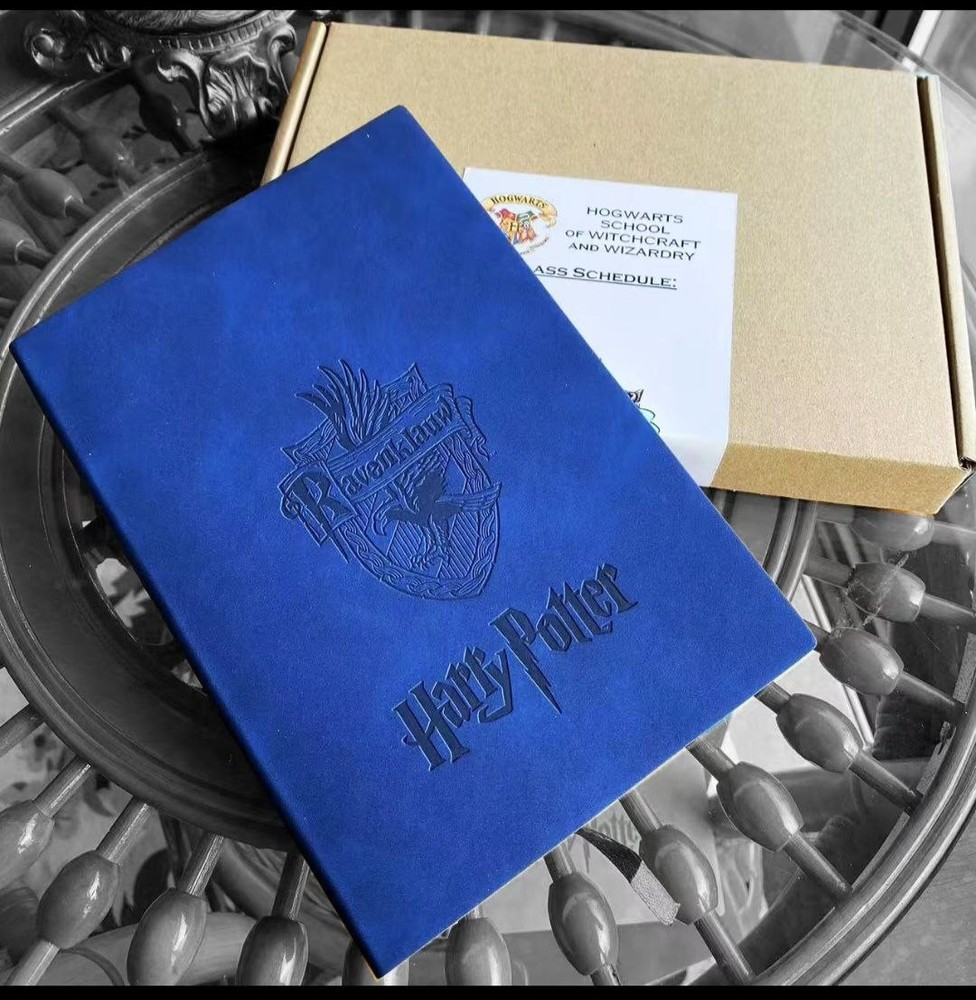 Magic Wizard Notebook with Posters Fantasy Journal Gift Set