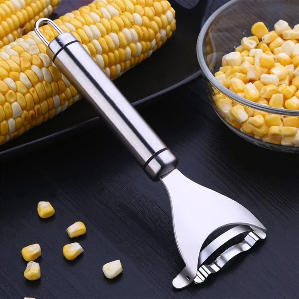 Manual Corn Shaver - Durable Rustproof Design for Effortless Kitchen Use