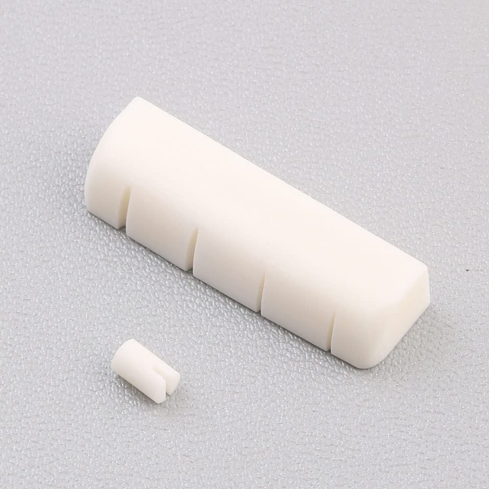 LYWSMSK Bone banjo top nut & 5th string for 5 One Size