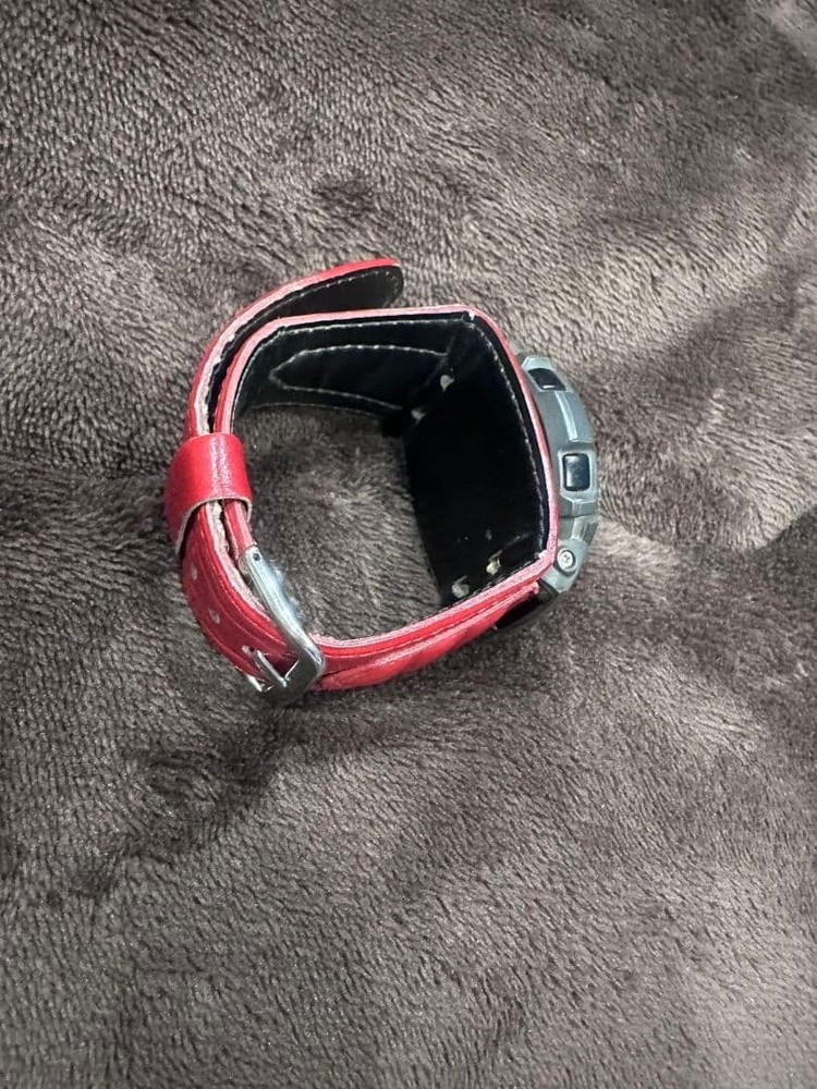 G-SHOCK Red Leather Band