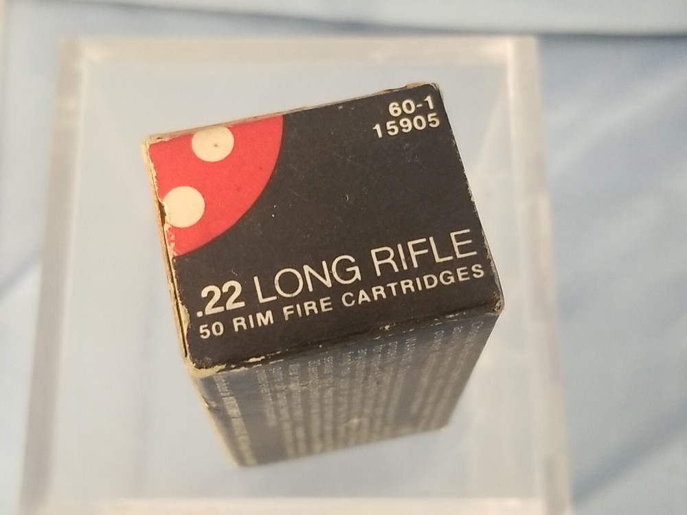 EMPTY Ammo Box 22 Long Rifle Montgomery WARD WARDS EMPTY BOX