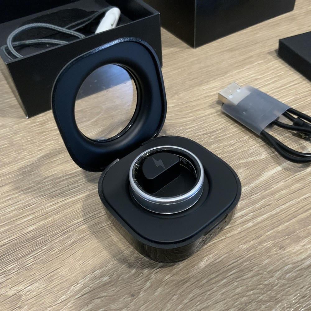 Anarow SMART RING Activity Tracker Smart Ring Black Hand Fitness iOS Android