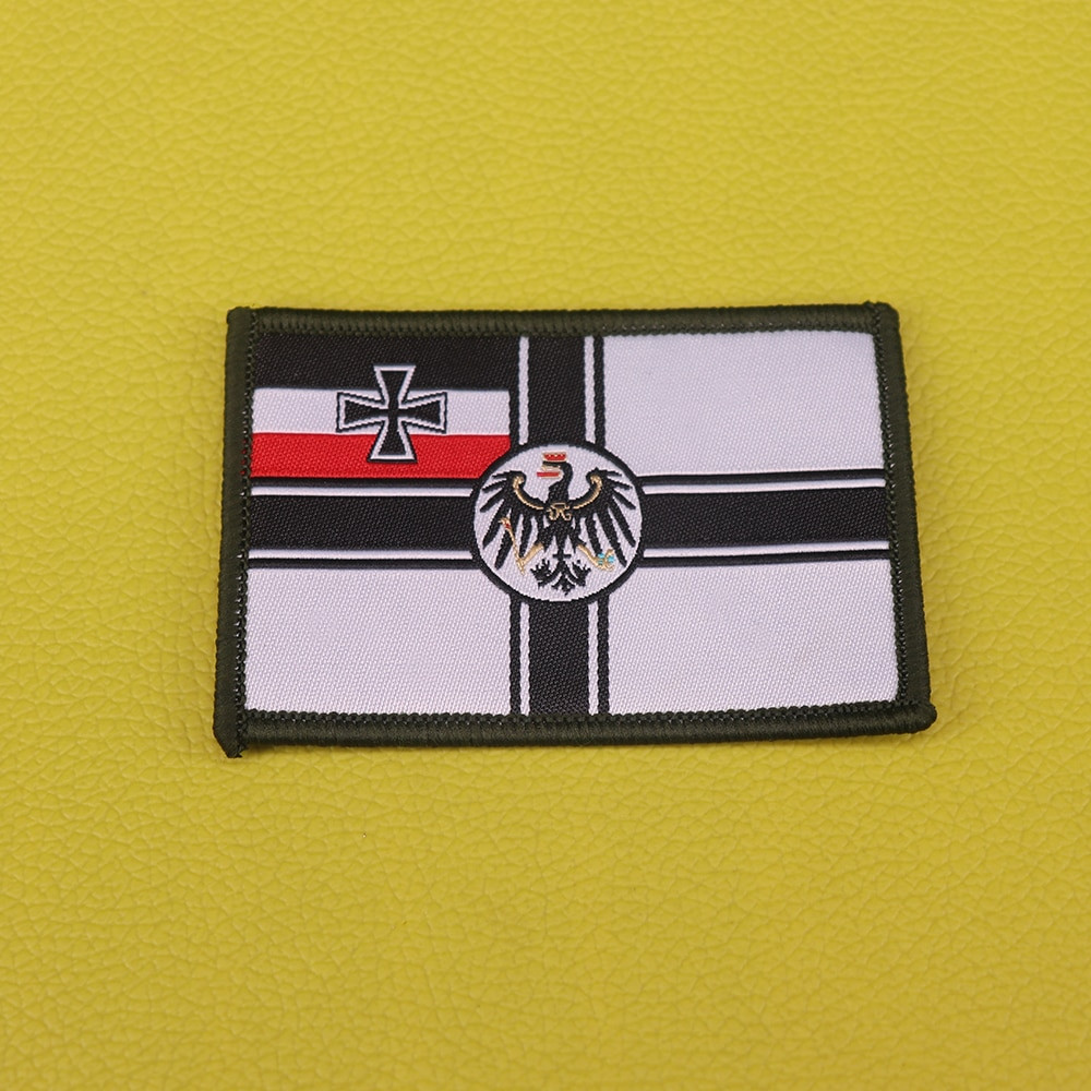 WW2 World  Germany Naval Navy Flag Cross Eagle 3.1" Patch