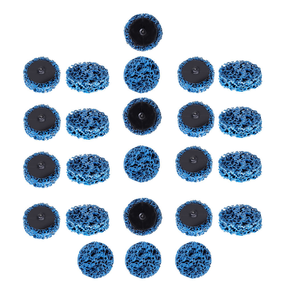 25 Pack 2Inch Quick Change Easy Strip and Clean Discs For Paint Rust New