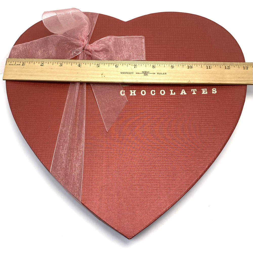 EMPTY Ethyl M’s Valentine’s Day Heart Shaped Chocolate Candy Box EMPTY BOX