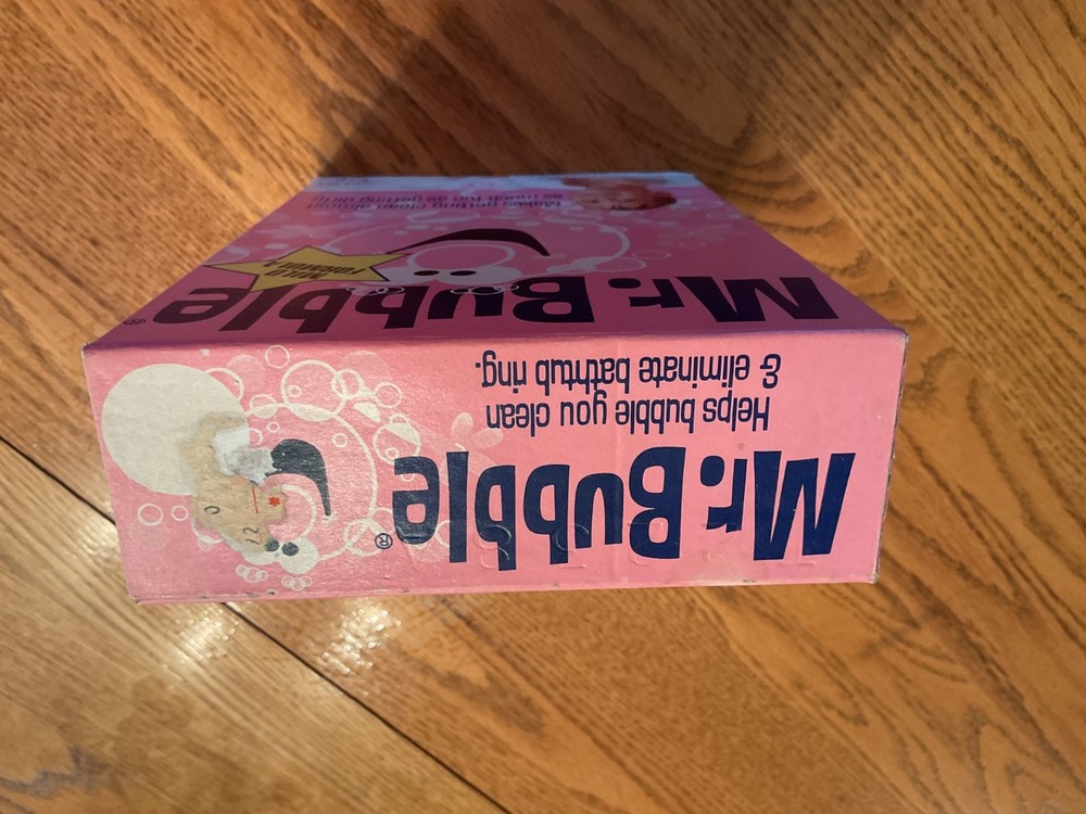 Vintage MR. BUBBLE (Gold Seal Co.) Unopened Box