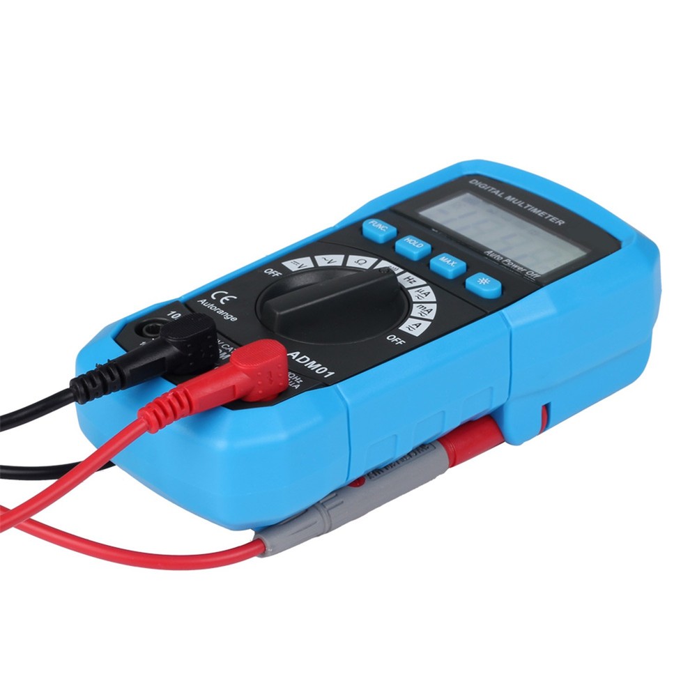 ADM01 DMM Digital Multimeter Hand-held LCD Display Auto Range AC/DC Voltage