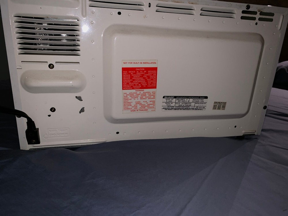 Sharp R-3A66 Microwave Oven