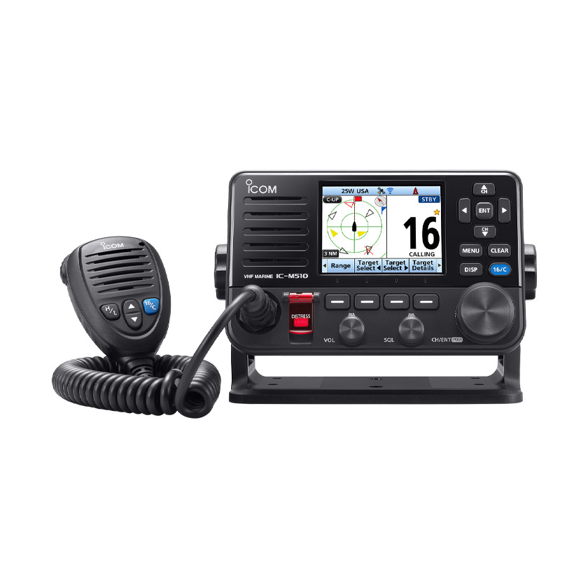 Icom M510 PLUS 21 VHF fixed mount class D DSC with AIS