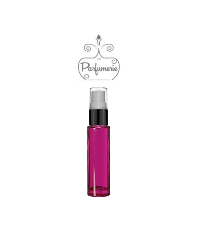 Perfume Spray Glass Bottles 10 ml Refillable Empty Atomizer Cylinder Shape 1/3oz