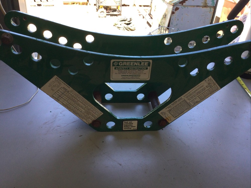 1 greenlee frame unit 2345AA conduit bending frame tool 1/2”-2”