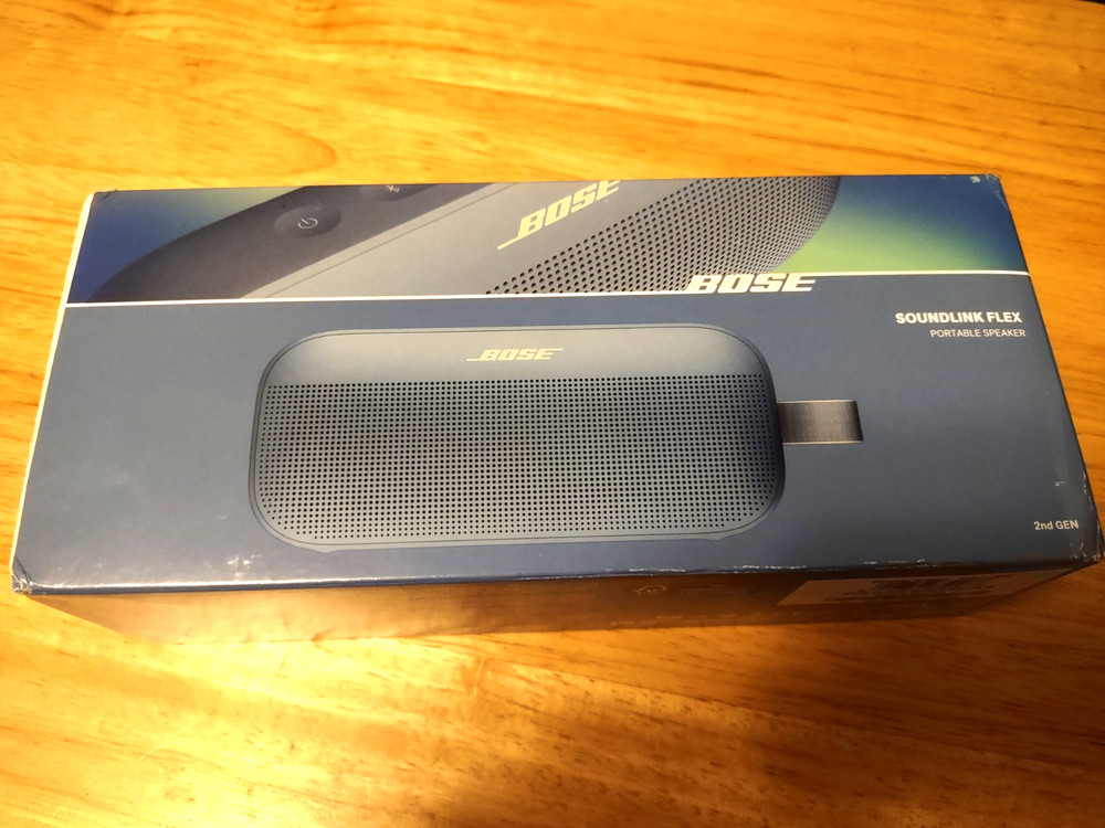 Bose Soundlink Flex Portable Speaker 2nd Gen (Blue Dusk) Android  iPhone Spotify