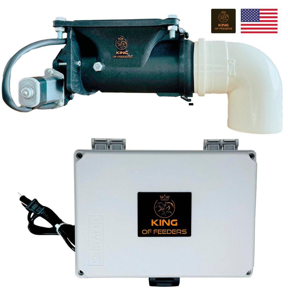 Automatic Feeder with Y- Splitter two animals