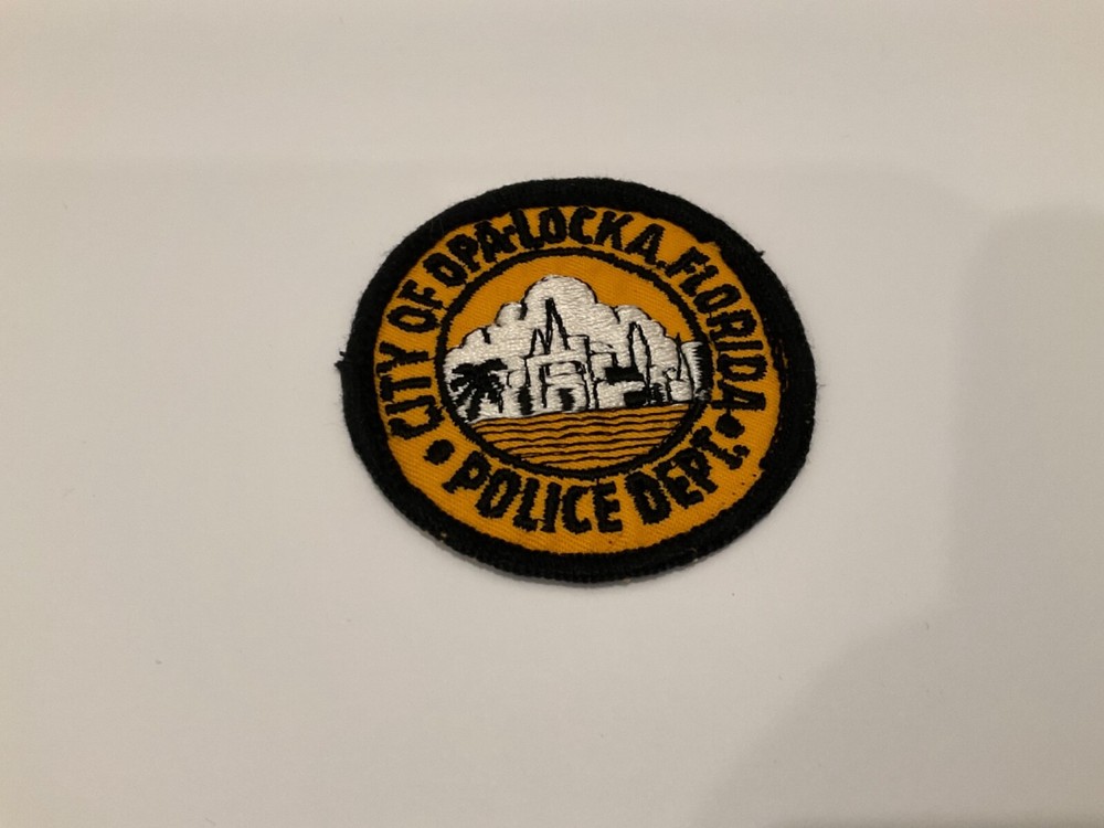 First Issue Opa Locka Police State Florida FL
