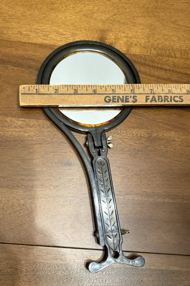Vintage 2 Sided Around The Neck/Adjustable Table Magnifying Mirror