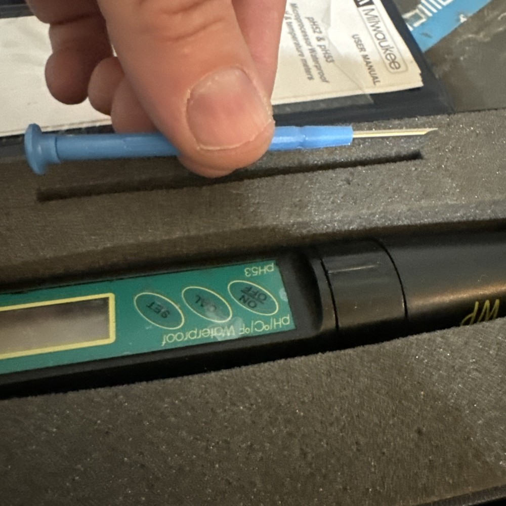 milwaukee ph53 Ph And Temperature Meter