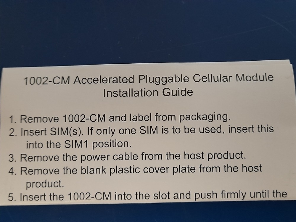 DIGI 1003-CM - Wireless cellular modem