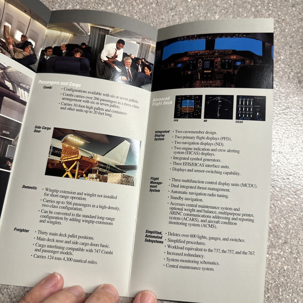 Boeing 747-400 Technical Characteristics Brochure